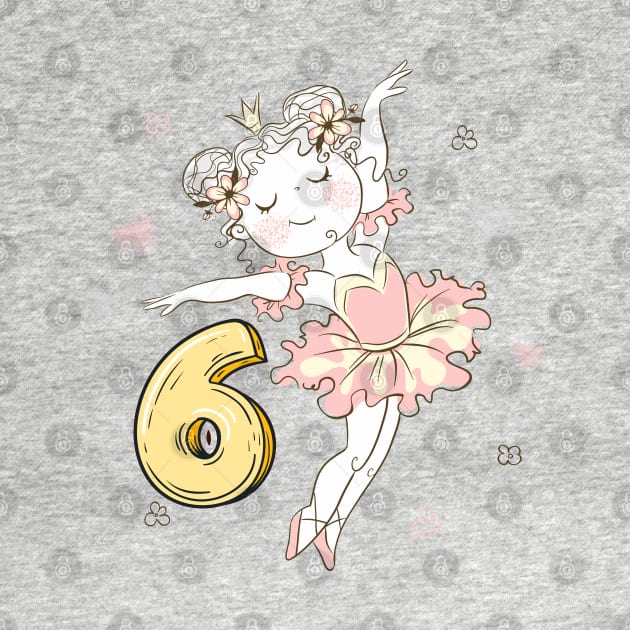 6th Birthday  Princess Ballerina by KrasiStaleva